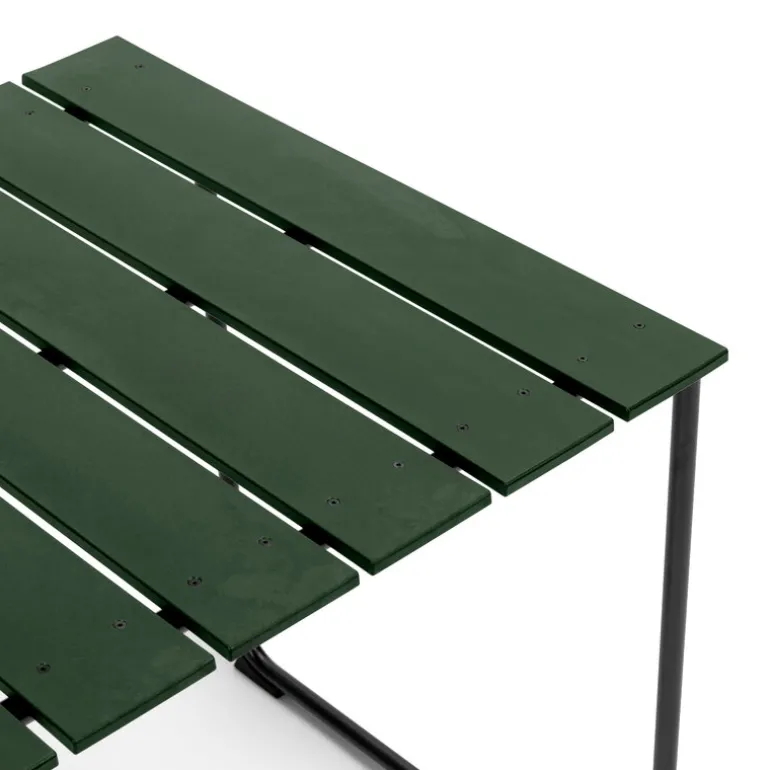 Mater Ocean OC2 table, 140 x 70 cm, green