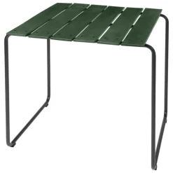Mater Ocean OC2 table, 70 x 70 cm, green
