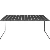Mater Ocean table 140 x 70 cm, black