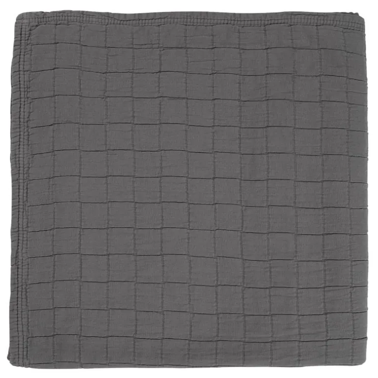 Matri Aava bed cover, 200 x 260 cm, dark grey