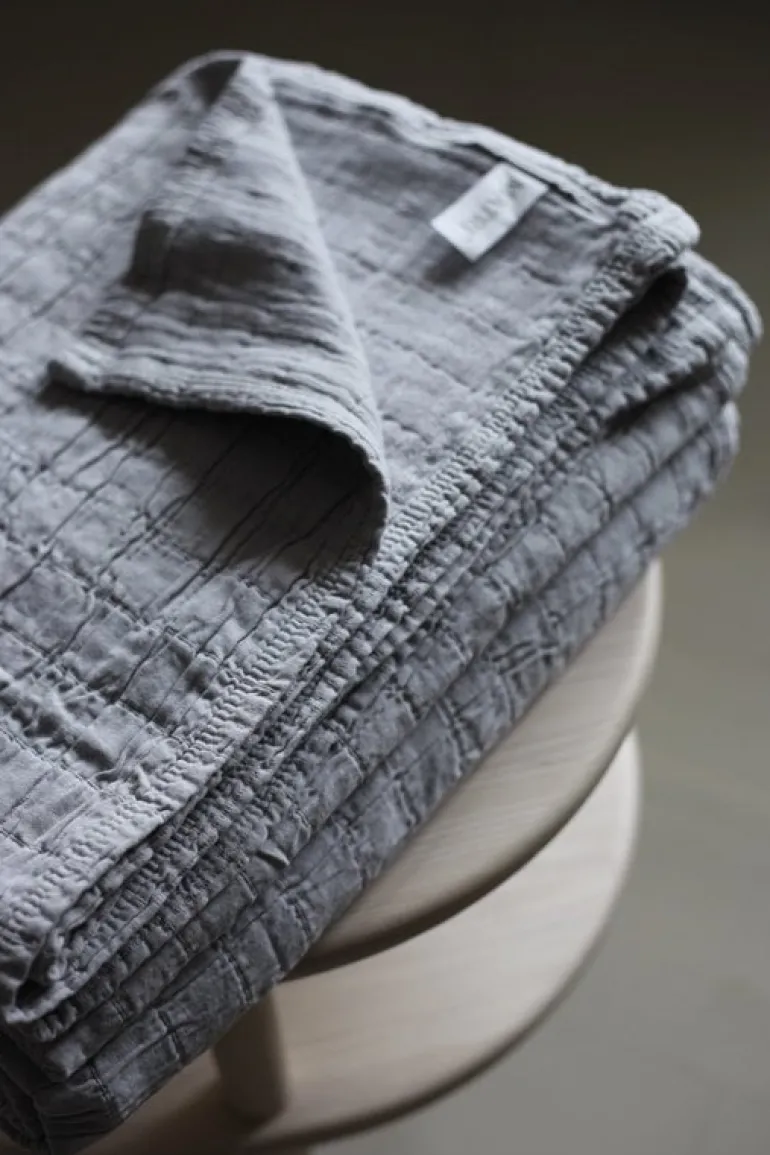 Matri Aava bed cover, 200 x 260 cm, dark grey