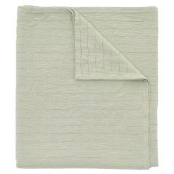 Matri Aava double bed cover, 260 x 260 cm, sage