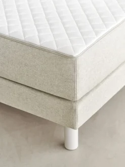 Matri Aina bed, 120 x 200 cm, ivory melange