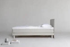 Matri Aina bed, 90 x 200 cm, ivory melange