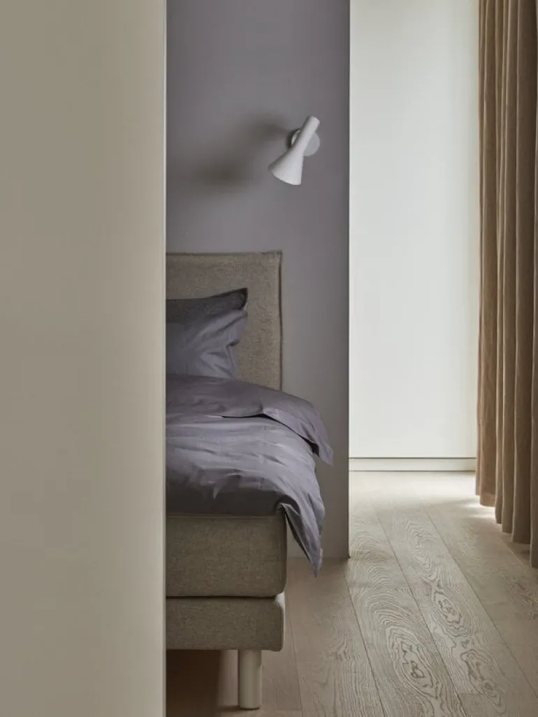 Matri Aina bed, 180 x 200 cm, ivory melange