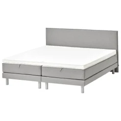 Matri Aina bed, 160 x 200 cm, light grey