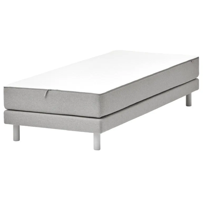 Matri Aina bed, 80 x 200 cm, light grey