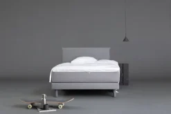 Matri Aina bed, 80 x 200 cm, light grey
