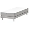 Matri Aina bed, 90 x 200 cm, light grey