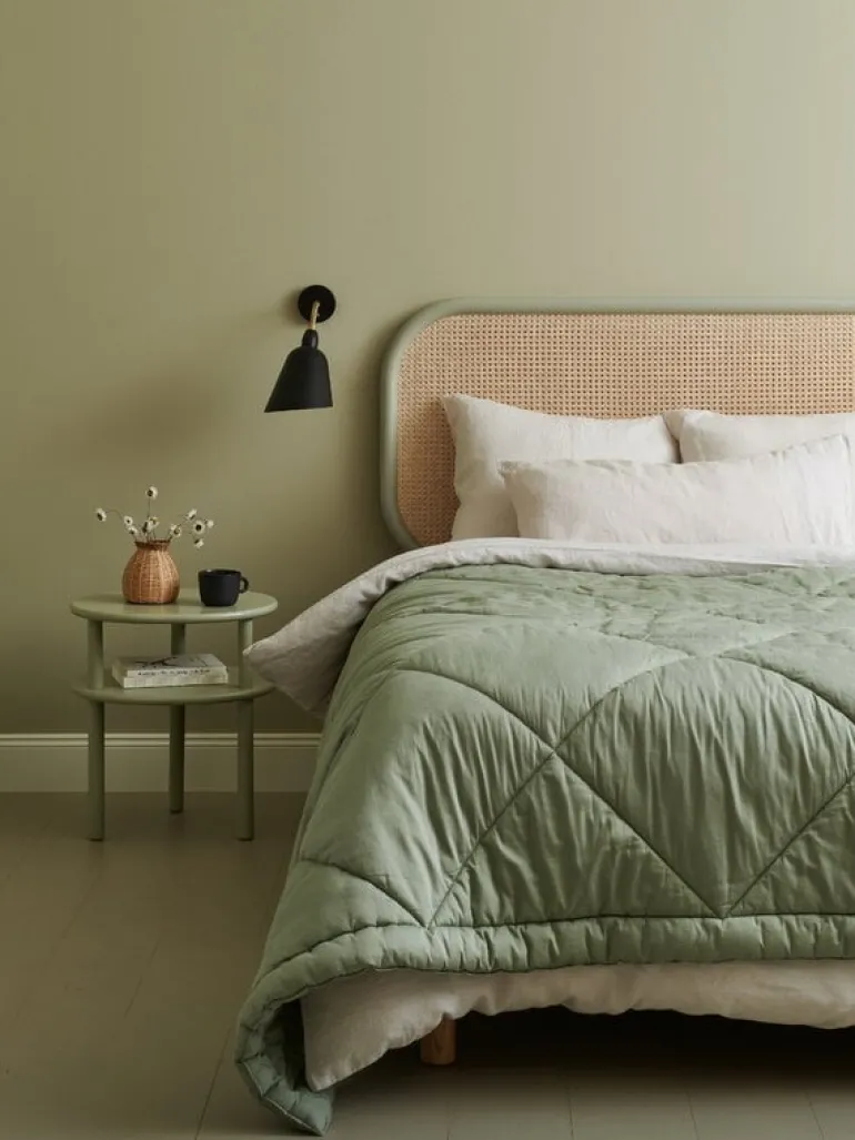 Matri Lempi headboard, 190 x 65 cm, sage