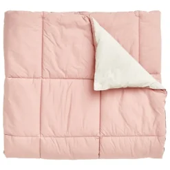 Matri Moona double bed cover, 260 x 260 cm, rose powder - mulberry