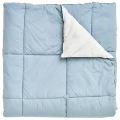 Matri Moona single bed cover, 160 x 260 cm, fog blue - stone