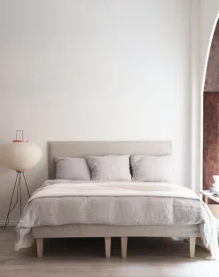 Matri Slim headboard, Wooly, ivory melange