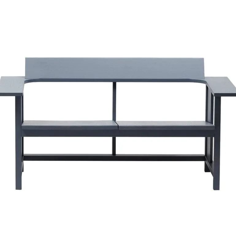 Mattiazzi MC10 Clerici 2-seater bench, grey