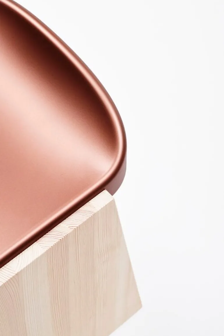 Mattiazzi MC19 Fronda chair, pine - copper