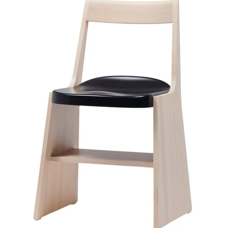 Mattiazzi MC19 Fronda chair, pine - black