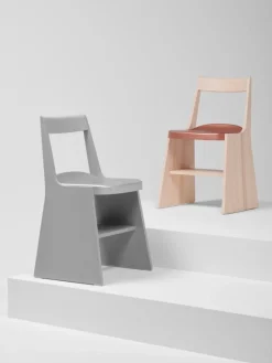 Mattiazzi MC19 Fronda chair, grey - silver