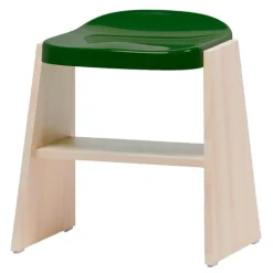Mattiazzi MC19 Fronda stool, low, pine - green