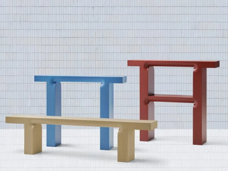 Mattiazzi MC23 Oto bench, green beige