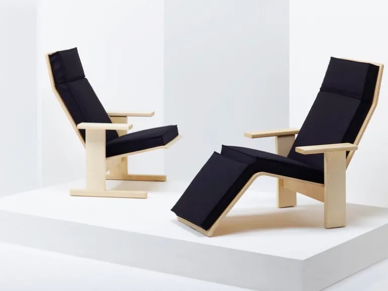 Mattiazzi MC15 Quindici chaise longue, ash - Divina 3 0191