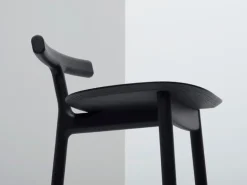 Mattiazzi MC7 Radice bar stool 65 cm, black