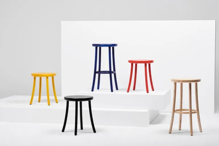 Mattiazzi MC18 Zampa bar stool, ash