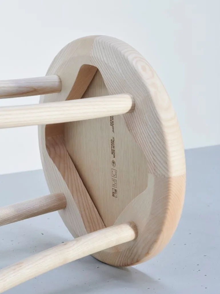 Mattiazzi MC18 Zampa bar stool, ash