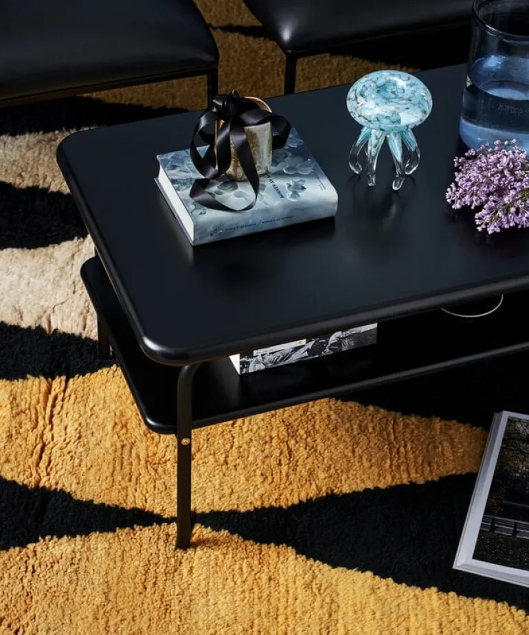 Maze Anyday coffee table, 50 x 100 cm, black