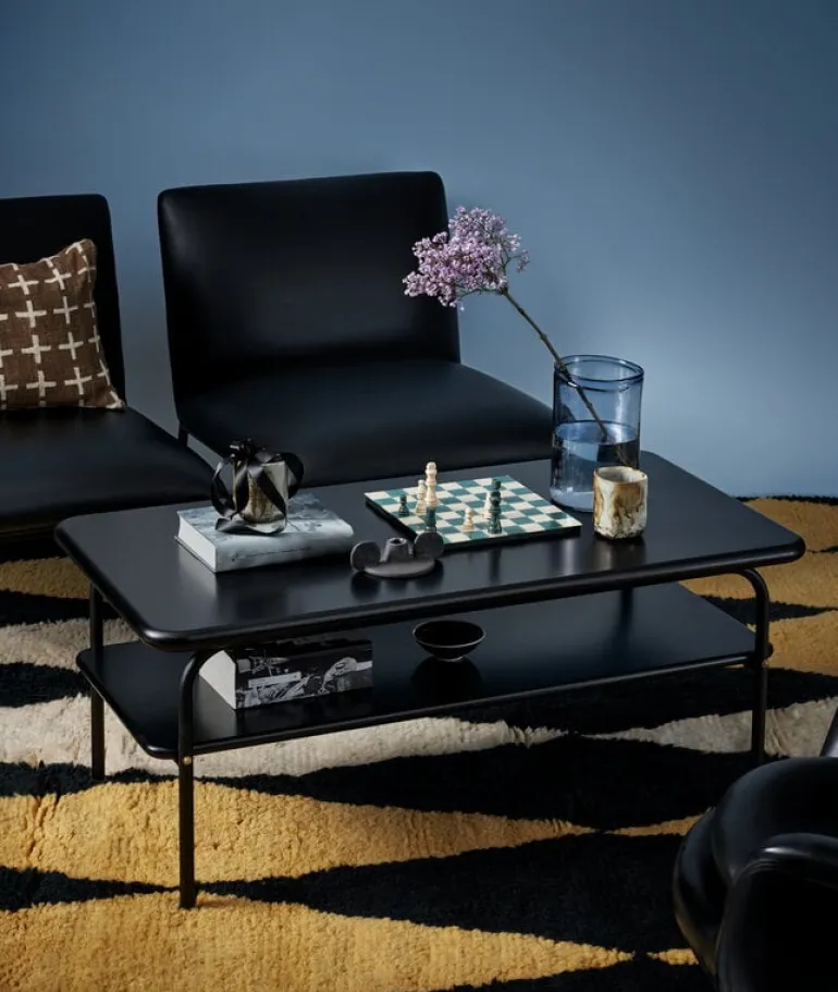 Maze Anyday coffee table, 50 x 100 cm, black