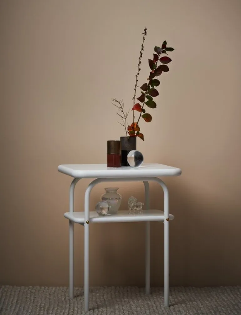 Maze Anyplace side table, white