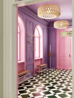 Maze Bill coat rack, XS, silk grey