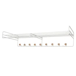 Maze Bill hat rack, L, white