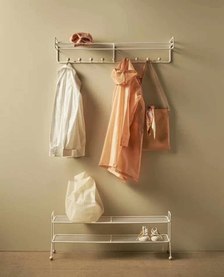 Maze Bill hat rack, L, white