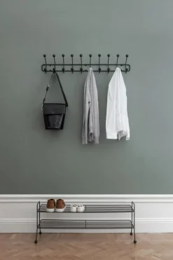 Maze Bill Horizontal coat rack, L, black