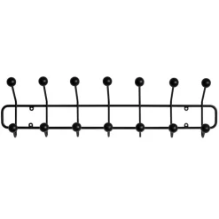 Maze Bill Horizontal coat rack, black