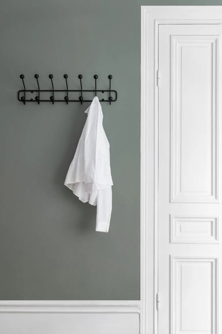 Maze Bill Horizontal coat rack, black
