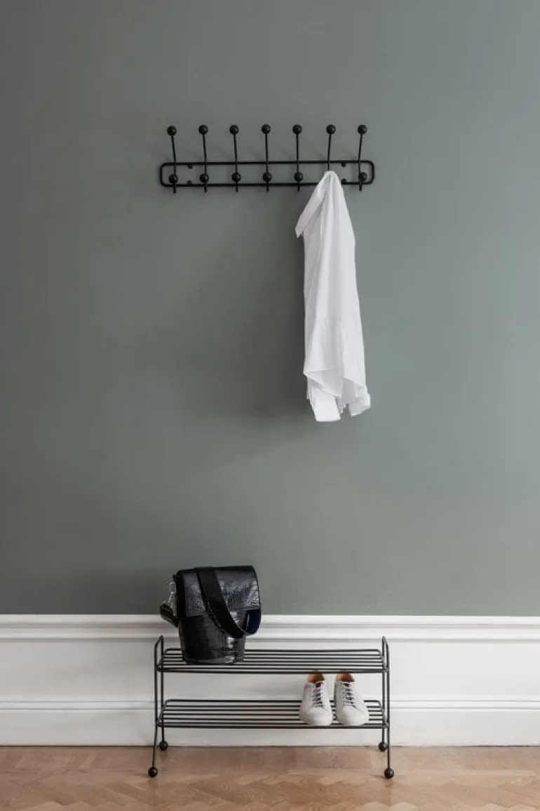 Maze Bill Horizontal coat rack, black