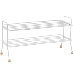 Maze Bill shoe shelf, white