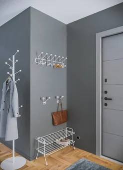 Maze Bill shoe shelf, white