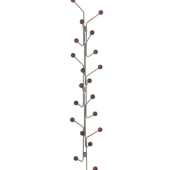 Maze Bill Vertical coat rack, green - grey