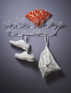 Maze Crown wall hanger, white