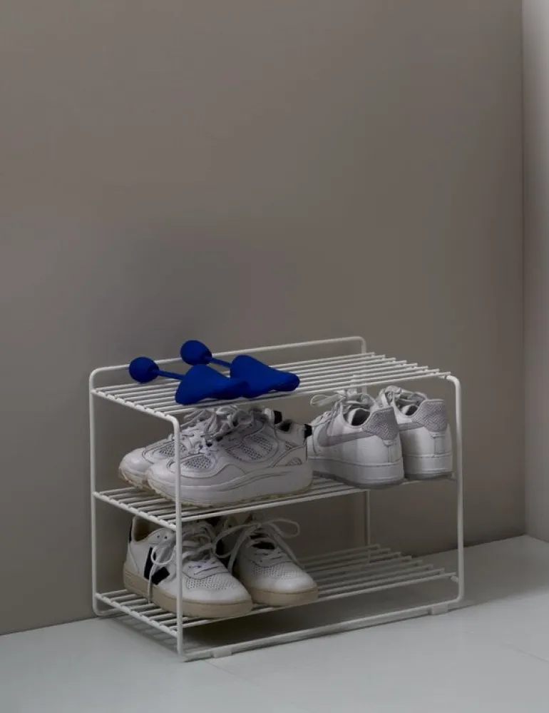 Maze Downtown shoe shelf, white