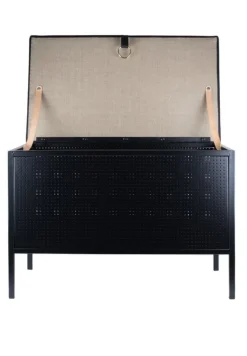 Maze Frank storage bench, black