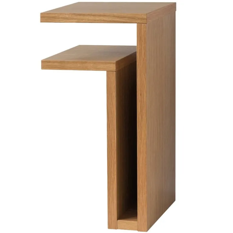 Maze F-shelf, left, oak