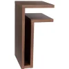 Maze F-shelf, right, walnut