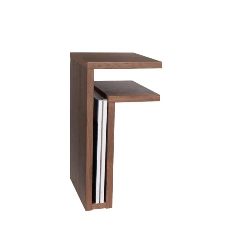 Maze F-shelf, right, walnut