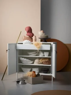 Maze Liza cabinet, white