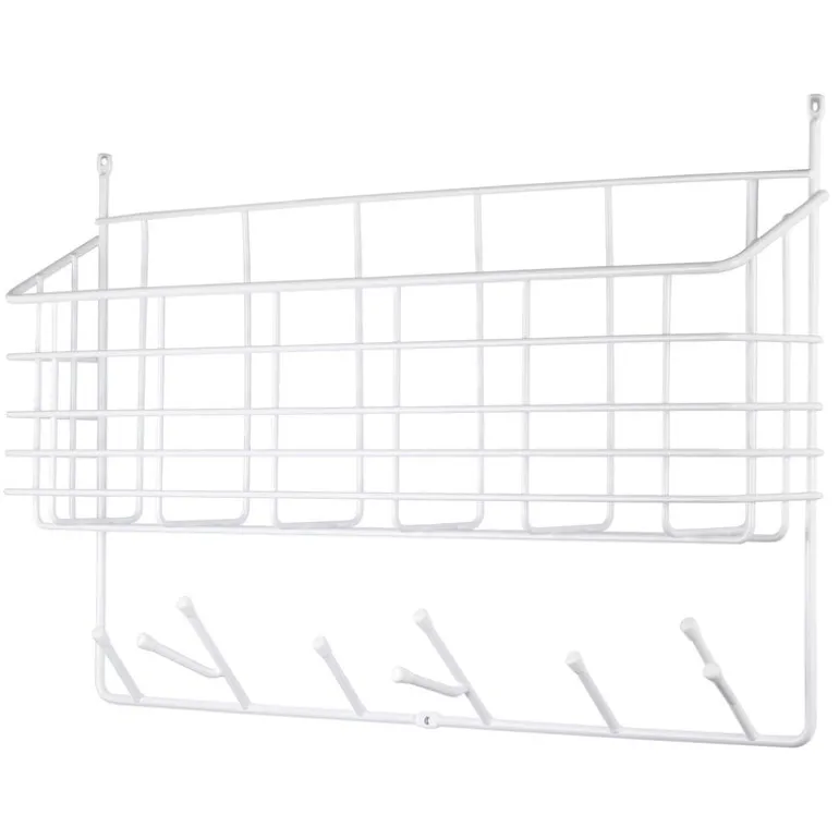 Maze Mitten Shelf, white