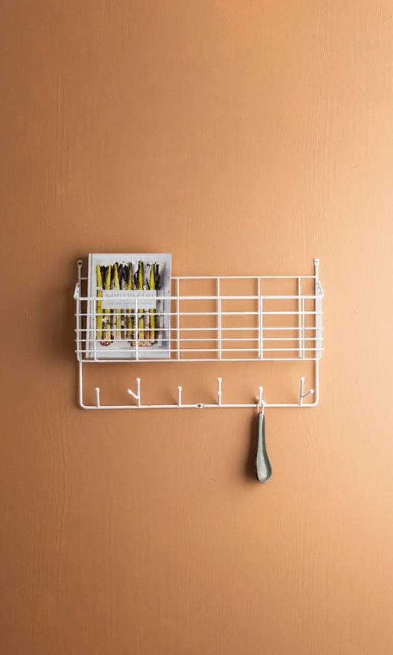 Maze Mitten Shelf, white