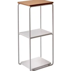 Maze Mixrack floor shelf, oak - white